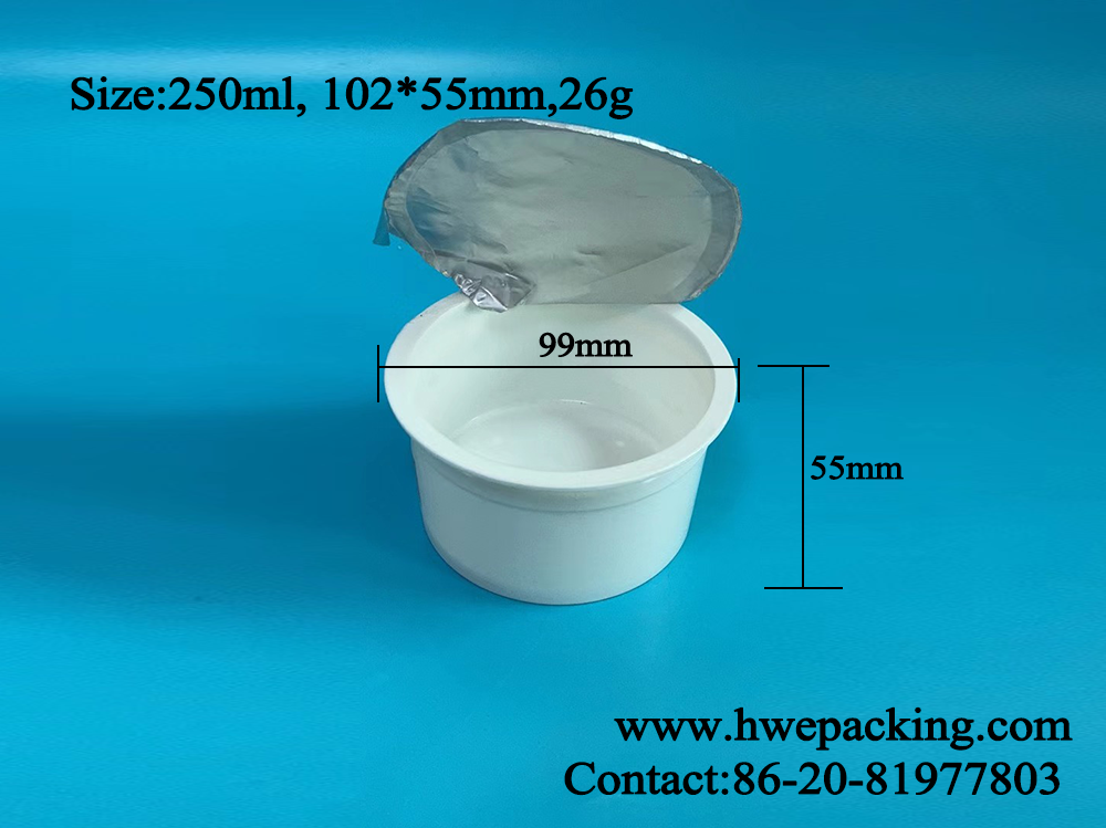 Custom Hot Filling Disposable Plastic Bowl With Lid Seafood Instant Food Packaging