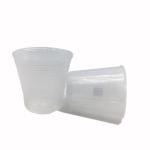 Transparent Plastic flower nursery pot with various size