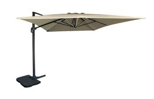China Aluminum 360 Degree Rotating Roman Umbrella Adjustable With LED Lights wholesale