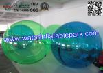 Transparent Floating Inflatable Water Ball , Walking Water Zorb Ball 2.5m