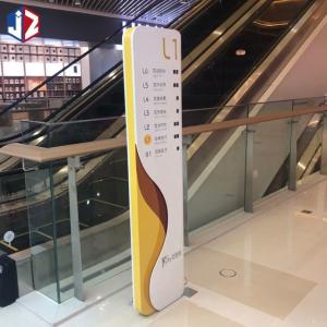 China Shopping Mall Wayfinding Signage High Brightness Illuminated Sign Board wholesale