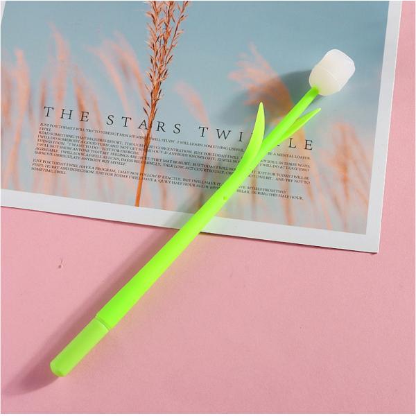 Color Changing Flower Pens - Pack Of 30 Ballpoint Pens Creative Gel Ink Rollerball Pen For School Home Office Stationery Store Kids Girls Gift, Black