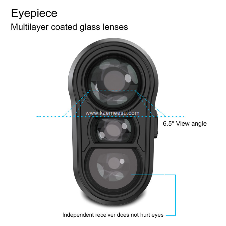 kaemeasu High Accuracy Range Finder Distance Meter CR2 Battery Model Multifunctional Telescope M450