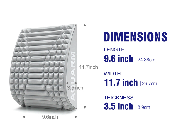 Woowave Purple Lower Back Stretcher for Massage TPE Pillow Say Goodbye to Back Pain