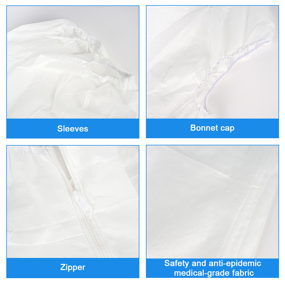 Dust Prevention Painters Protective Isolation Clothing