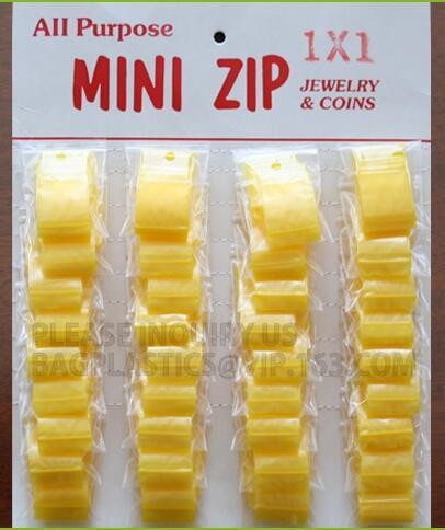 Mini K zipper bag Reclosable Apple Bags colorful mini bag, mini apple bags mini plastic zipper PACKAGE CORN STARCH