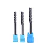 4F Flute Tungsten Carbide Milling Cutter with High Hardness
