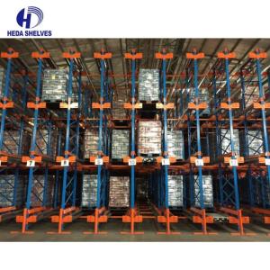 China Radio Pallet Shuttle Racking System 800 900 1000 1200mm Commercial Shelving wholesale