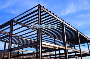 China Welded Metal Building Construction Pre Engineered Prefabricated Steel Structure Workshop wholesale