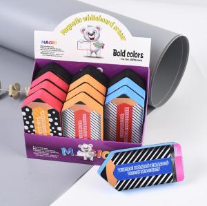 China Pencil Shape Eva Magnetic Mini Whiteboard Erasers Felt Foam wholesale