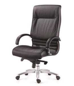 China High Back Black Leather Executive Manager China Office Chair wholesale