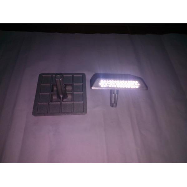 10CM Cat'S Eye Reflectors Retroreflective Aluminum Road Stud With Pin