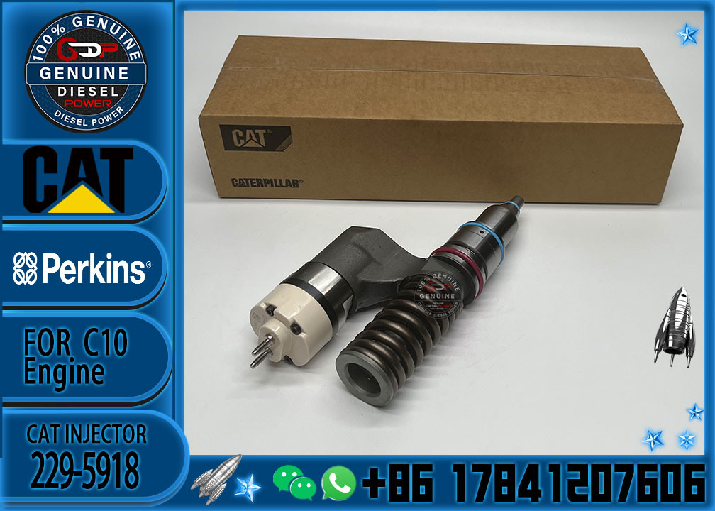 Excavator Injector 10R1814 10R-1814 2295918 229-5918 for C10 Engine Parts Diesel Nozzle Assembly