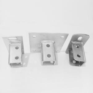 China Hot Dip Steel Unistrut Channel Fittings Accessories Square Galvanized wholesale
