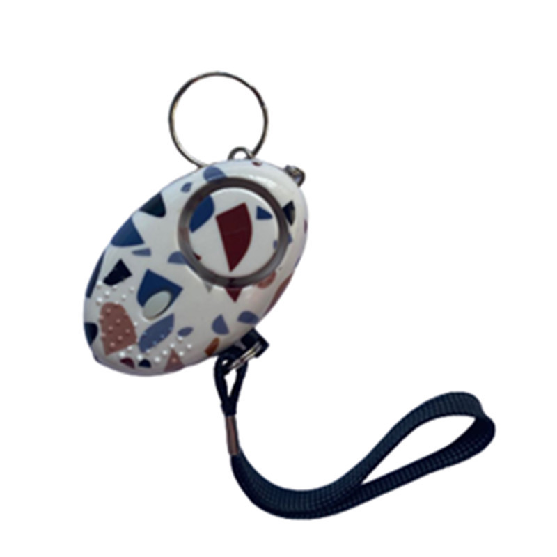 SLFORCE Women Body Alarms Personal Safety Keychain With LED Light Emergency Self Defense