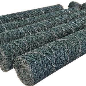 China 2.7mm 2x1x1m Gabion Boxes 275g Zinc Coating Mesh 10x12cm wholesale