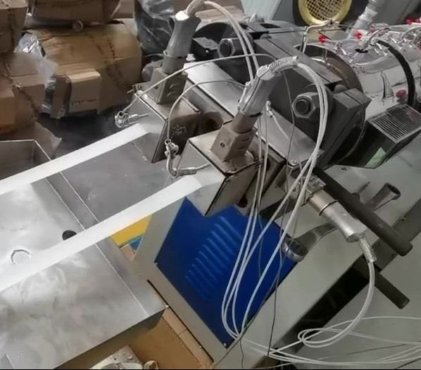 PVC Edge Banding Tapes Extrusion Production Making Machine Sheet Type PVC Edge Banding Tape Sheet Making Machine with Slitting MachineTapes Extrusion