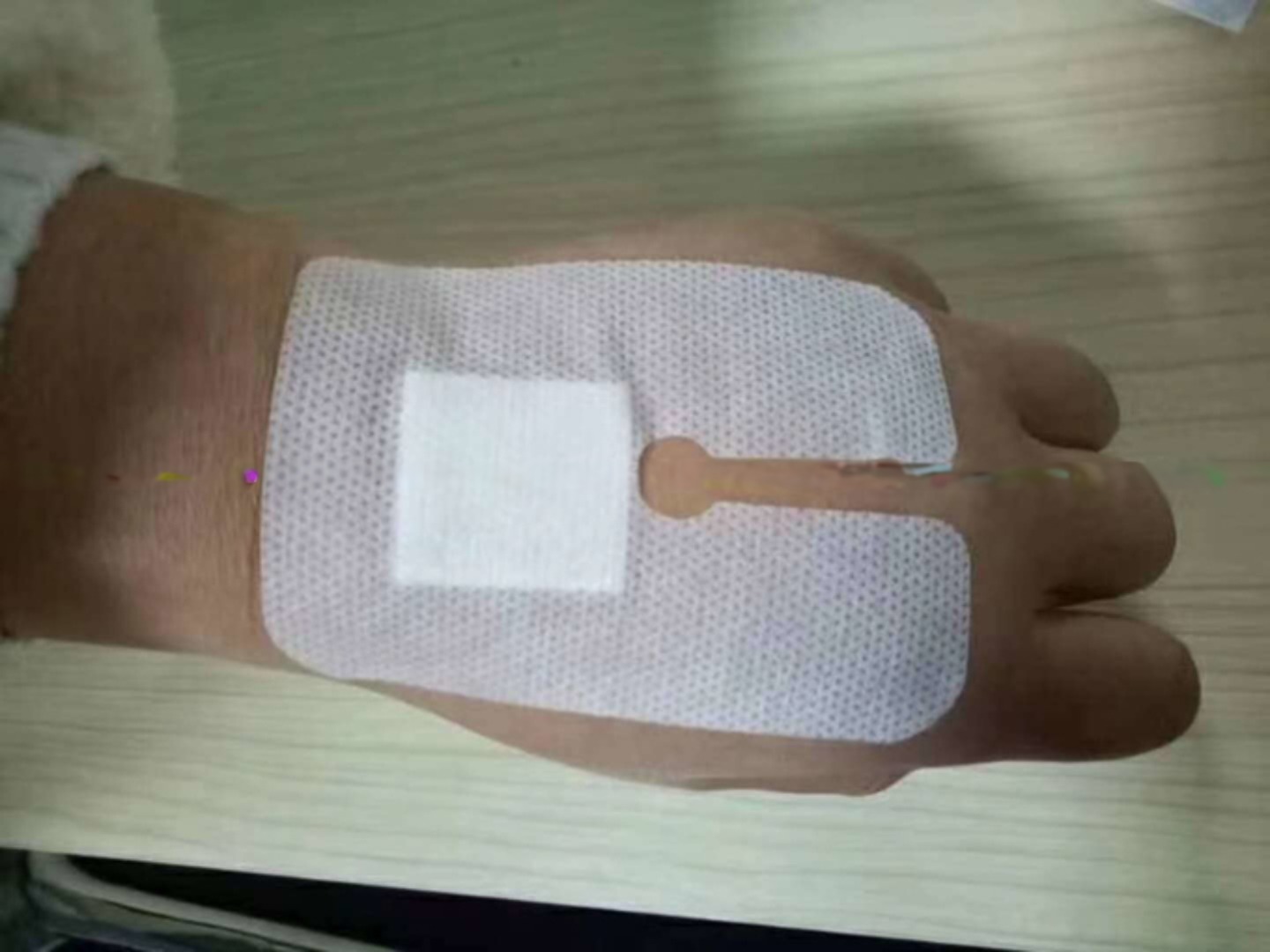 KC-FF-III Medical Plaster Wound Dressing Making Machine with Packaging Fully Automatic