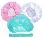 Customised Disposable Bouffant Surgical Caps , Non Woven Bouffant Cap