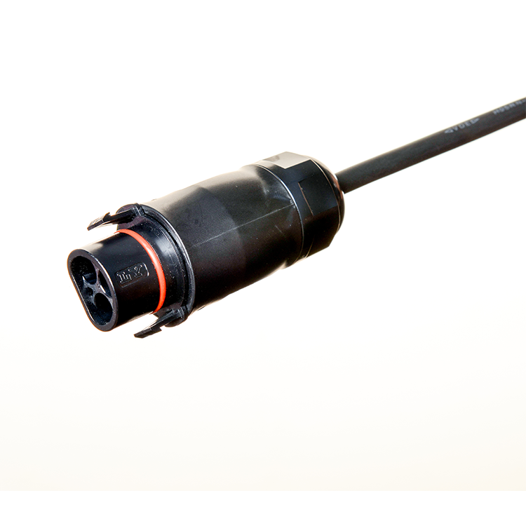 Balcony PV System Micro Inverter AC Power Cord Schuko Plug to LY01 Connector With H07RN-F Rubber Cable for DEYE Model