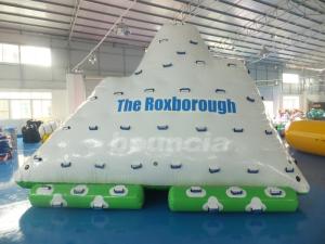 China One Side Sliding and Three Sides Climbing Inflatable Water Iceberg wholesale