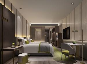 China Customize E1 Plywood Hotel Guest Room Furniture For 4 Star Hotel wholesale