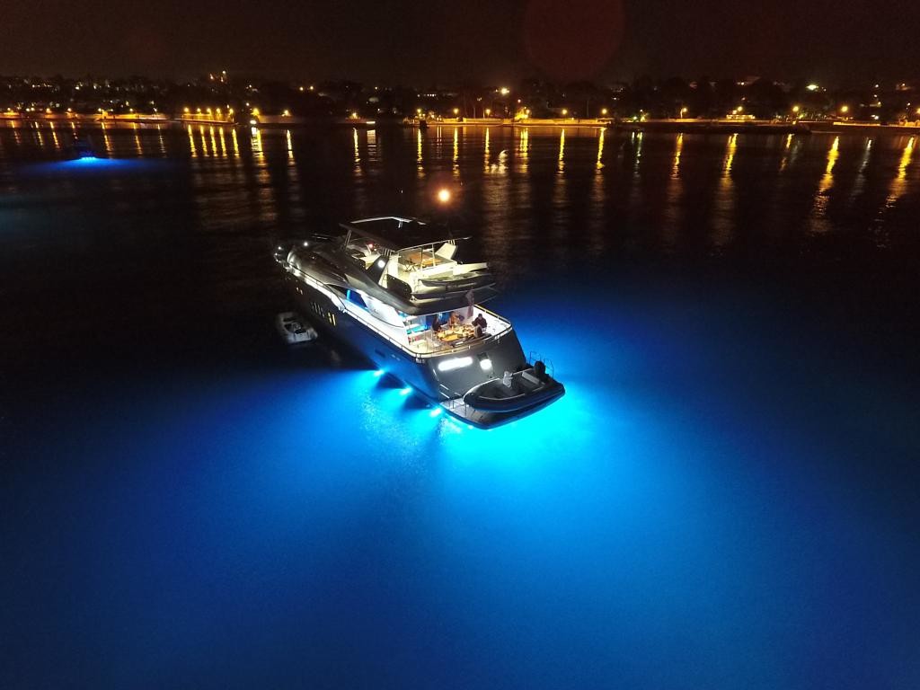 Stainless Steel 120W IP68 Marine Grade Led Lights