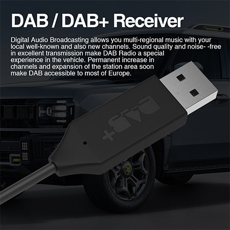 Car Digital Radio DAB Adapter With Bluetooth FM Transmitter New Digital Radio USB Android DAB+ Box