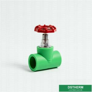 China PPR Stop Valve Concealed Stop Valve Multi Color Plastic Stop Valve Heat Insulation wholesale