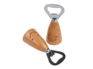 China Hard Wood Handle Bottle Opener,Unique wood handle bottle opener, logo engraved or printed. wholesale