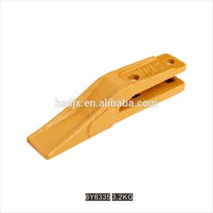 China mini loader bucket parts,bolt-on monoblock centre teeth 6Y6335 wholesale