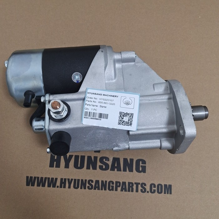 Starter 600-863-3220 Excavator Electrical Parts 6008633220 0-24000-0060 0240000060