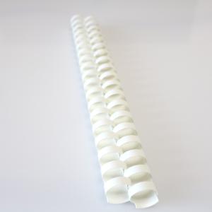 China 21 Loops Plastic Comb Binding 4mm Rings Loose Leaf Round wholesale