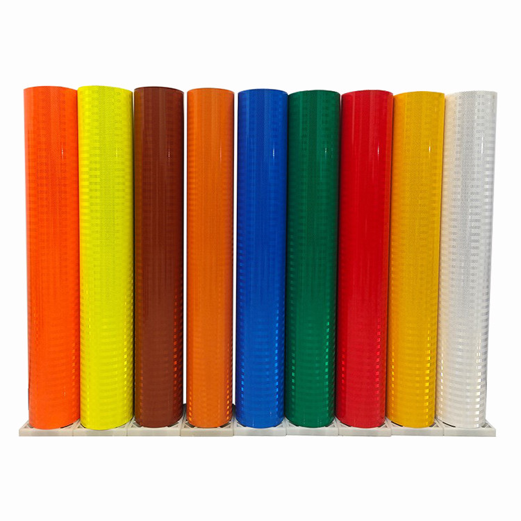Printable PMMA High Intensity Micro Prismatic EGP Retro Reflective Sheeting Film Vinyl Rolls For Road Sign