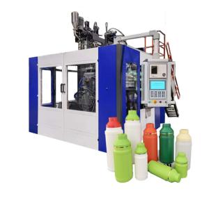 China Single Station Extrusion Blow Molding Machine For 0-5L HDPE Plastic Jerrycan Production wholesale