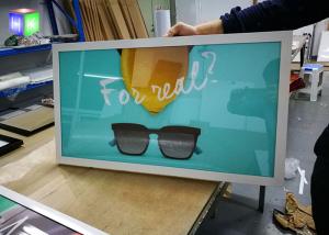 China Picture Poster Frame Light Box A3 Aluminum Wall Mounted For Movie Poster wholesale