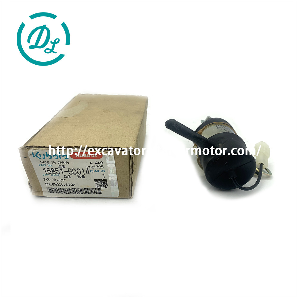 12 VDC Fuel Shut Off Solenoid 16851-60014 16851-60010 D722 Z482 D902