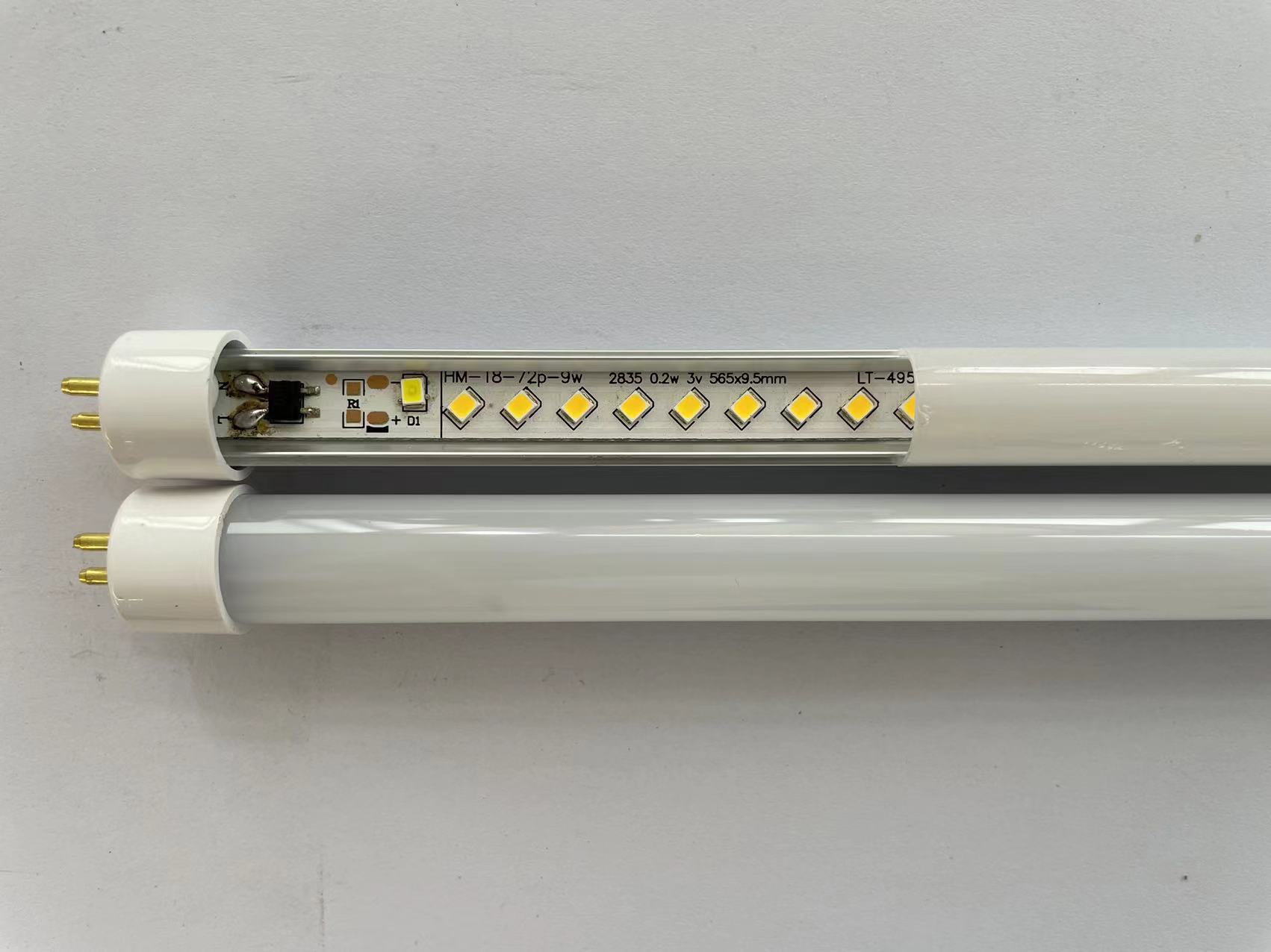 T5 T8 Tube Batten Replacement Bulls Lamp Fixture Housing Fitting for made of PC Aluminum