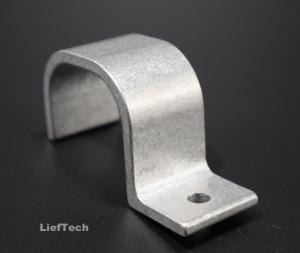 China recyclable material Tube Accessories Unilateral Pipe Saddle Clamp wholesale
