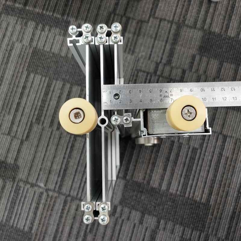 Rigidity Side Folding Shutter Door For Commercial Retail Stores / Shopping Malls