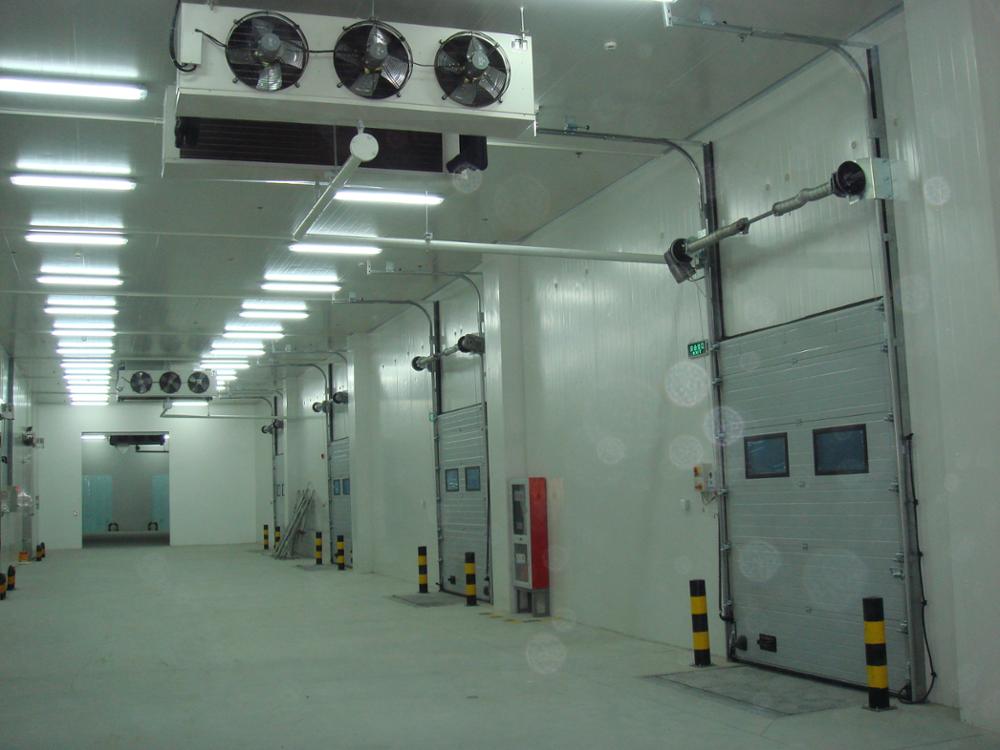 Long Service Life Sliding Door Cold Room For Meat And Fish Preservation