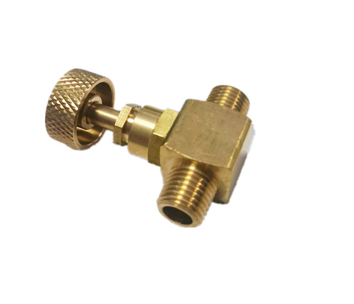 1/4 NPT Male * 1/4 NPT Male Brass Needle Valve High Pressure