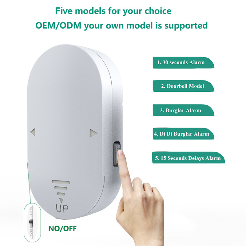Anti-Thief Door Alarm130db Sensor Alarm Wireless Intruder Alarm System