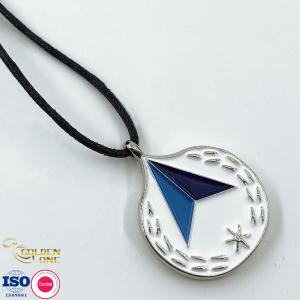 China American best-selling sterling silver 925 Silver shiny gold plating custom stainless steel glitter metal necklace for jewelry wholesale