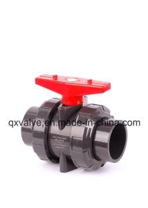 China Plastic Ball Valve QX UPVC Double Union Valve for Industrial Applications wholesale