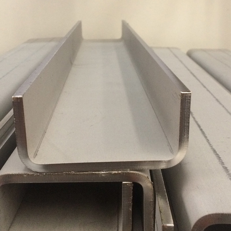 Annealed U Shape Stainless Steel Channel Bar Stainless Steel U Section ASTM 301 202 304L 316L