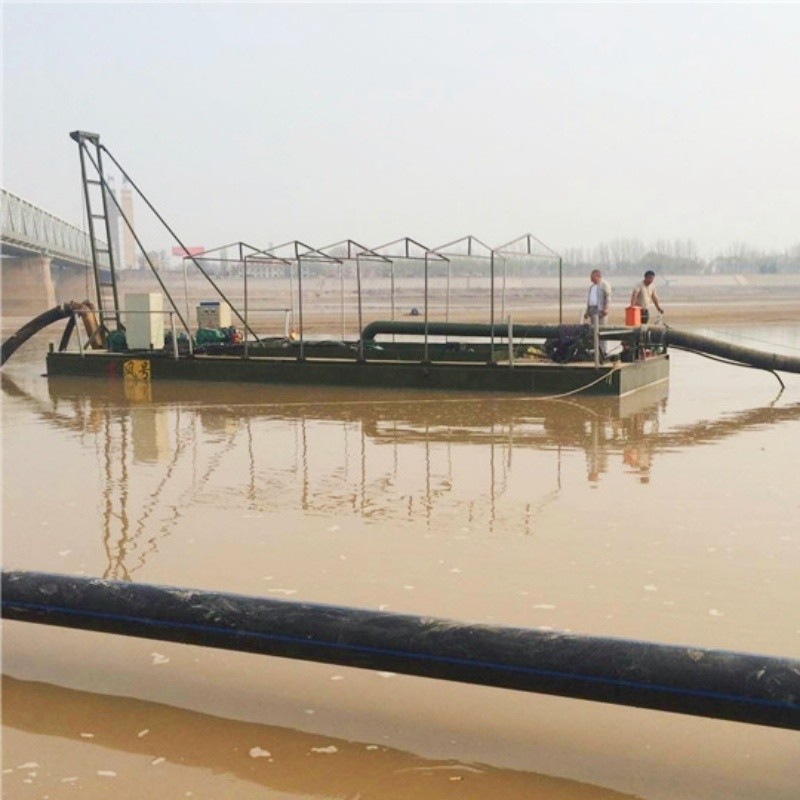 12 Inch Sand Pumping Ship With Diesel Engine For Lake Sand Mining