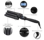 Hotel Travel 32mm Spiral Curling Wand Curling Tongs For Short Hair