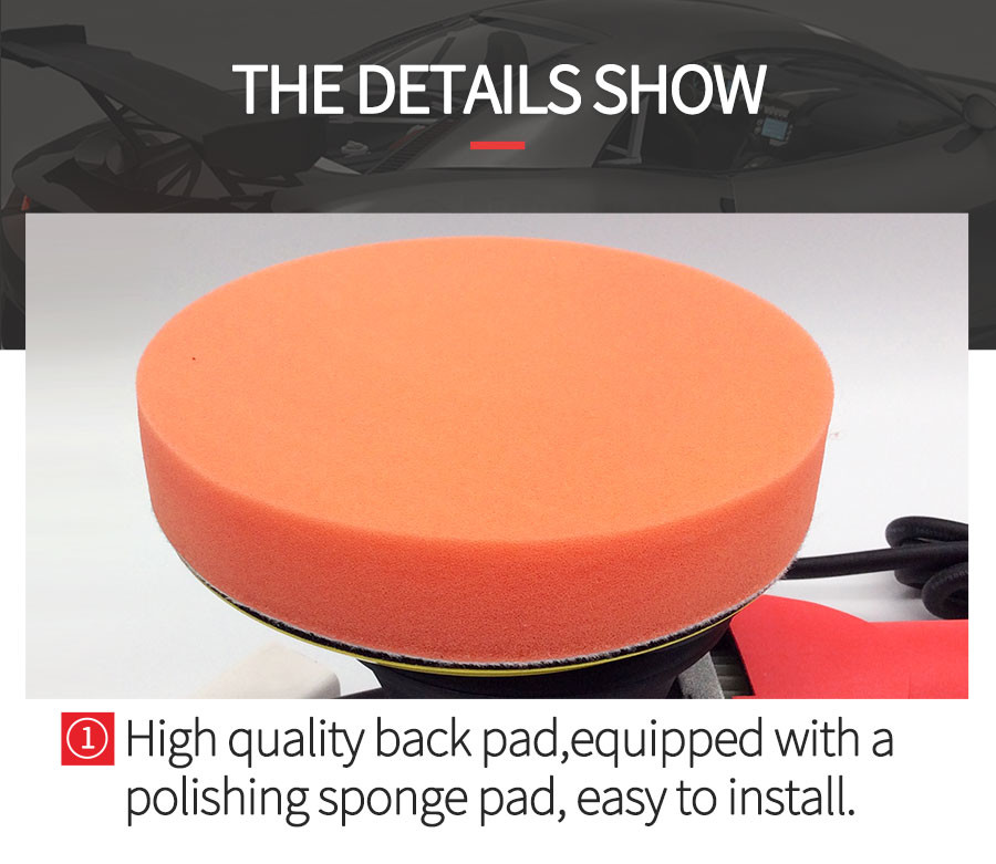 DA 21mm Car Polisher Buffer Polisher For Car Detailing Backing Plate Pad