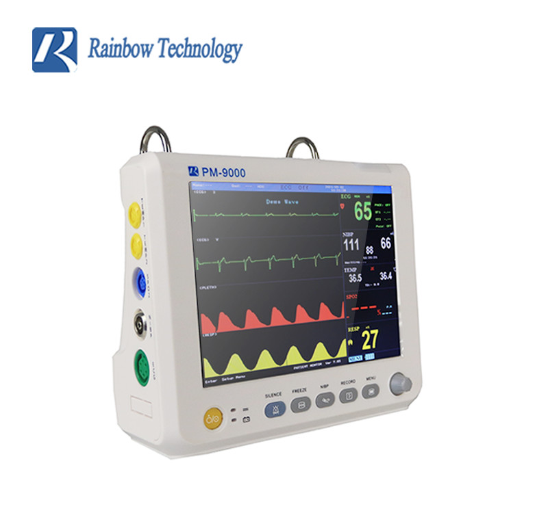 Vehicle Mounted Patient Monitor Multiparameter 1.6KG Portable ICU Monitor
